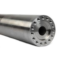 Tube inox 51mm AISI 304 poli tube acier inoxydable industriel 1.5m